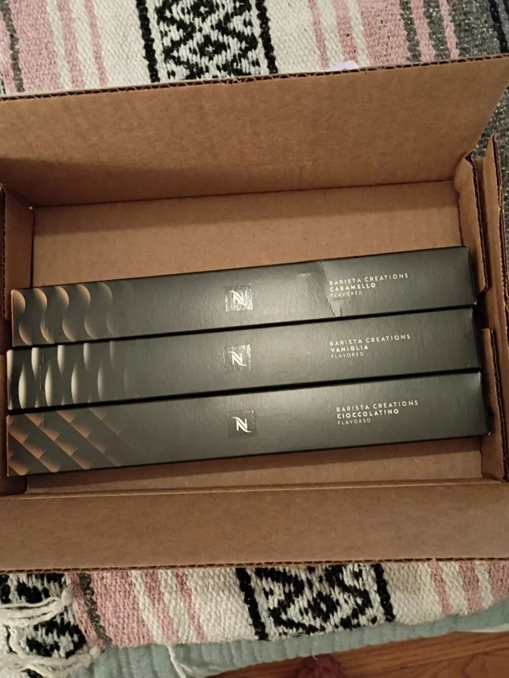 Nespresso coffee pods